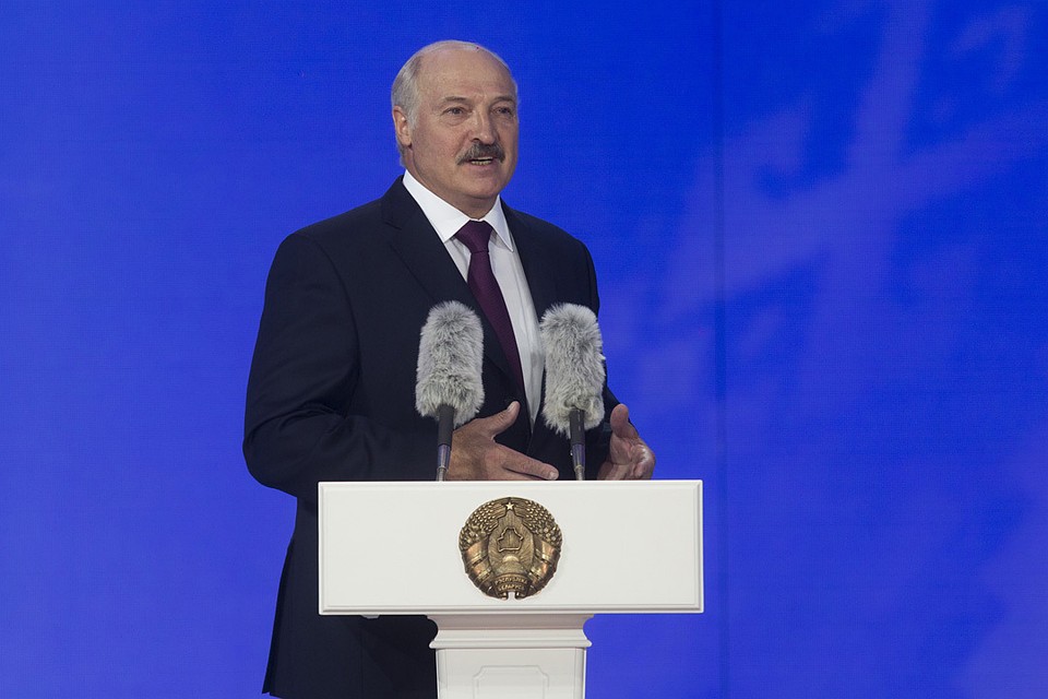 Лукашенко долго говорил о спорте.