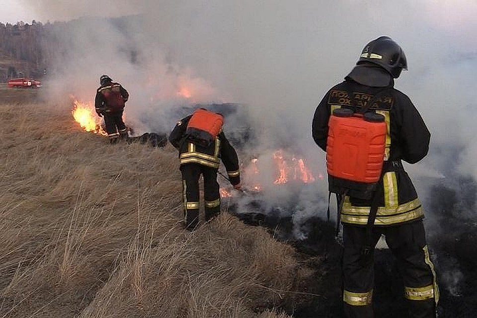 Восемь человек оштрафовали за сжигание мусора и травы в Иркутской области