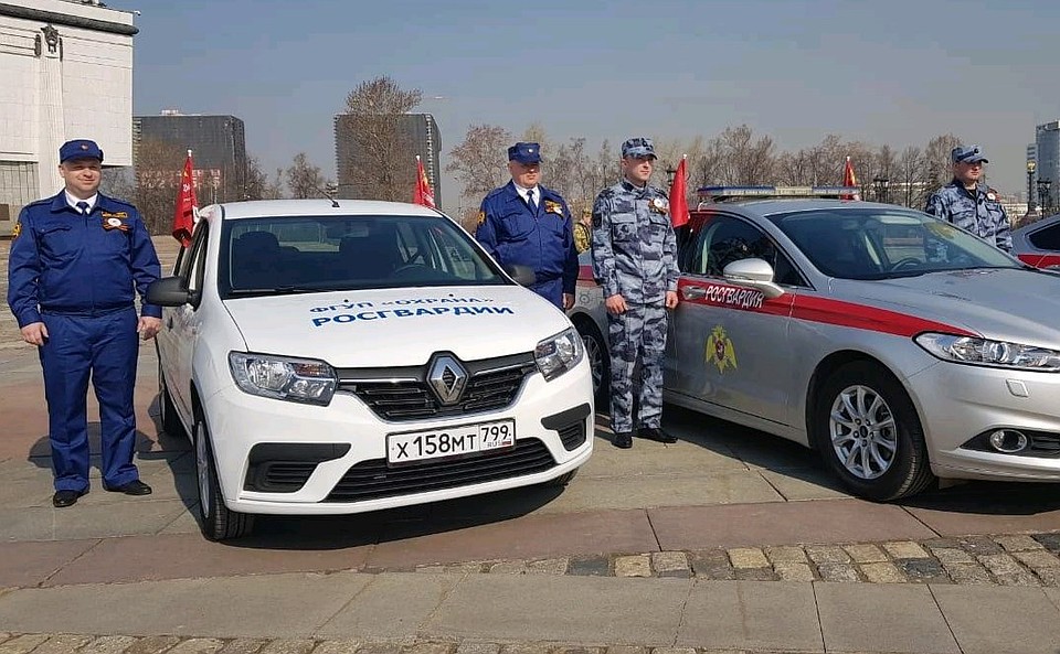 Дан старт автопробегу Росгвардии «Вахта памяти. Сыны Великой Победы».