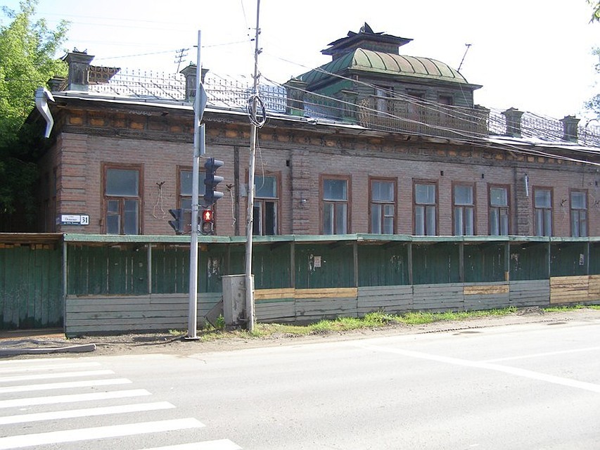 Дом купца Василия Жернакова по улице Осипенко, 31. Фото с сайта admtyumen.ru