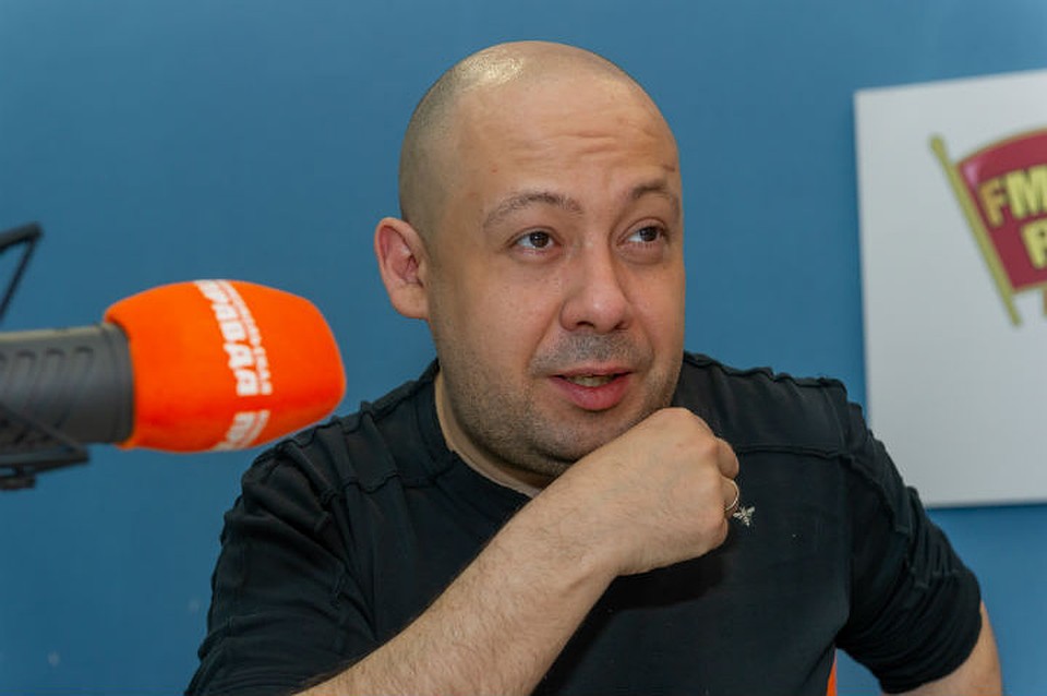 Алексей Герман-младший в студии радио «Комсомольская Правда в Петербурге»