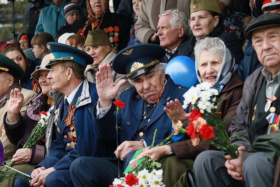 День Победы в Барнауле