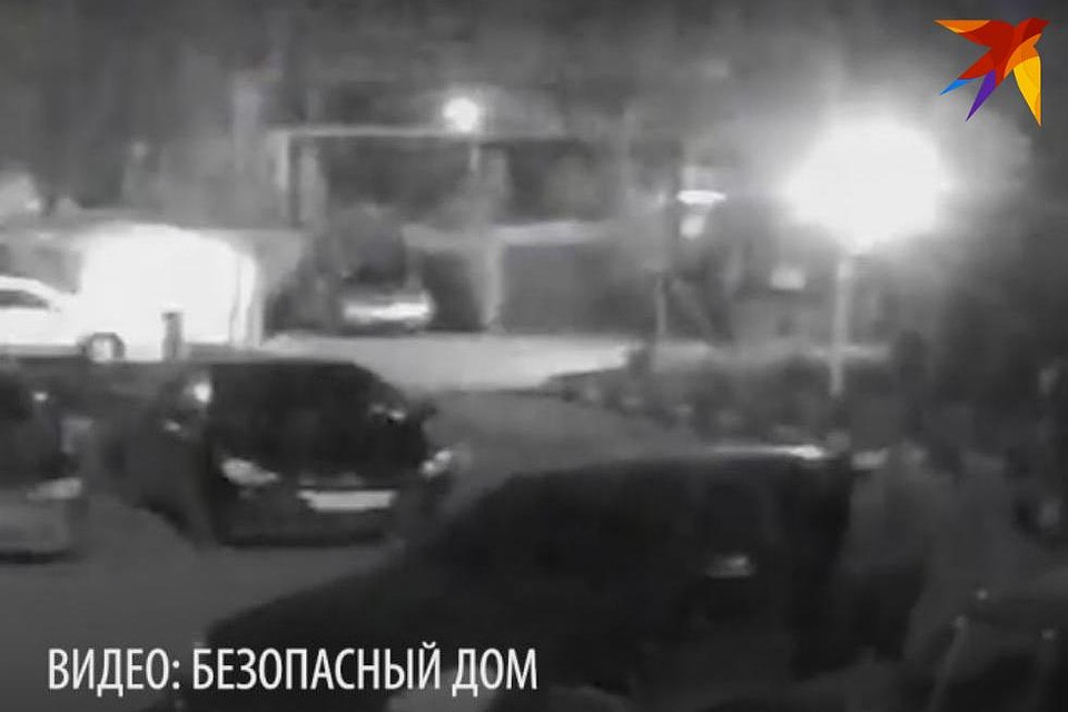 Мужчина вытащил из автомобиля портмоне. Кадр с записи камеры наблюдения