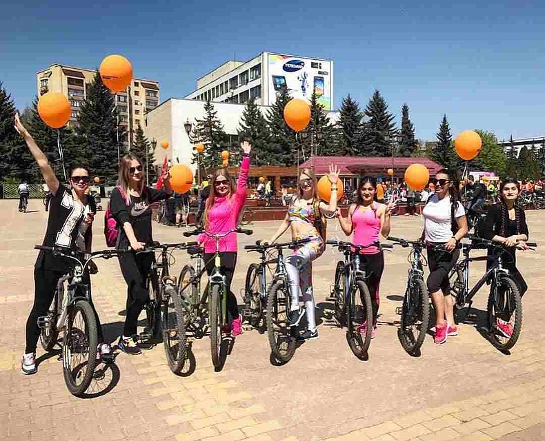 Веломарш в Ставрополе