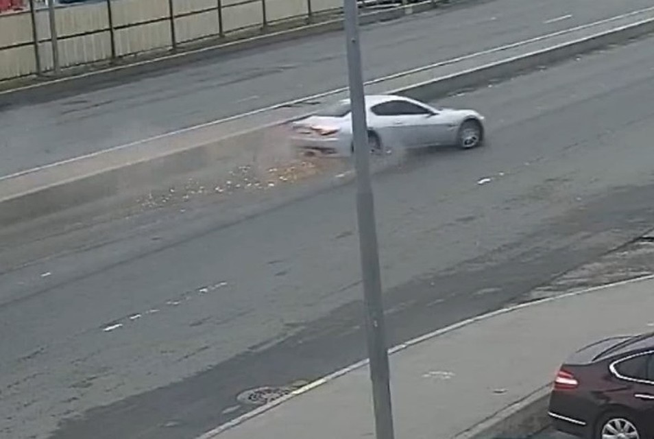 Авария попала на видео