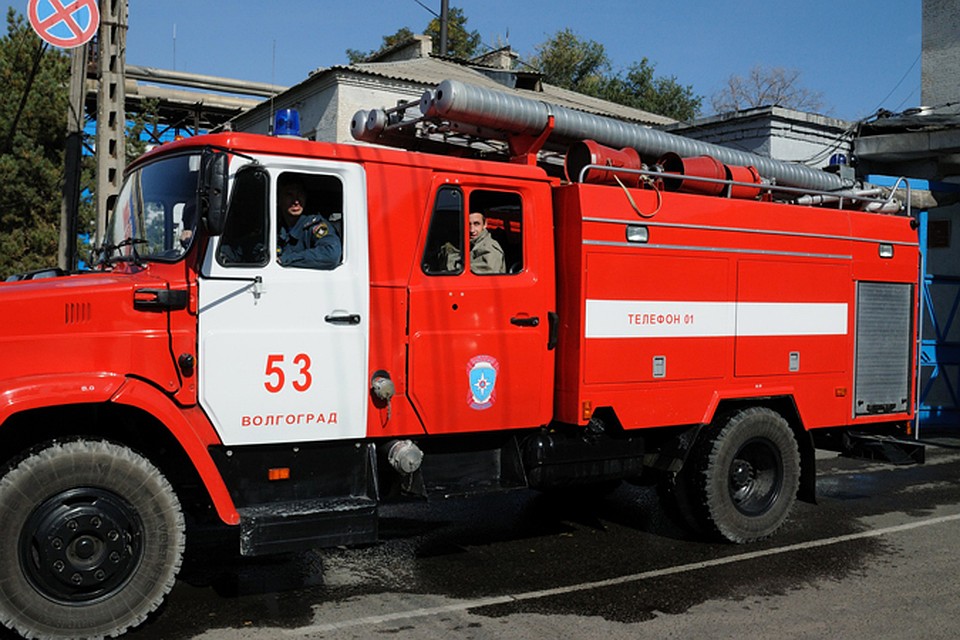 На пожаре пострадала женщина.