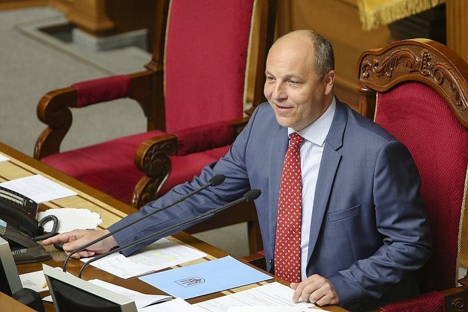 Спикер Верховной рады Украины Андрей Парубий