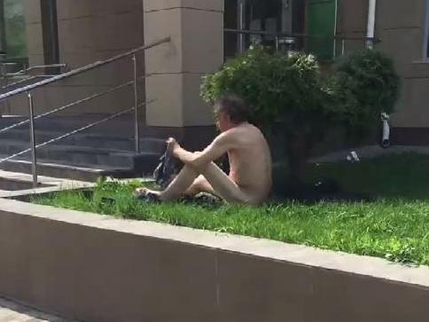 Скрин из видео очевидца
