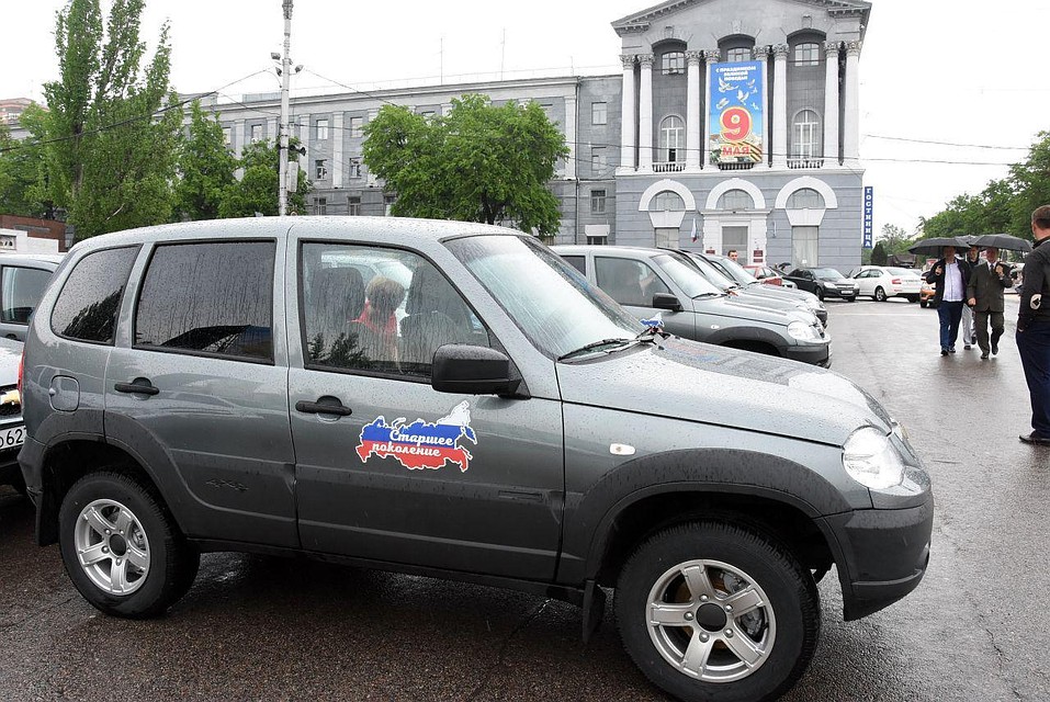 Авто уже переданы в районы