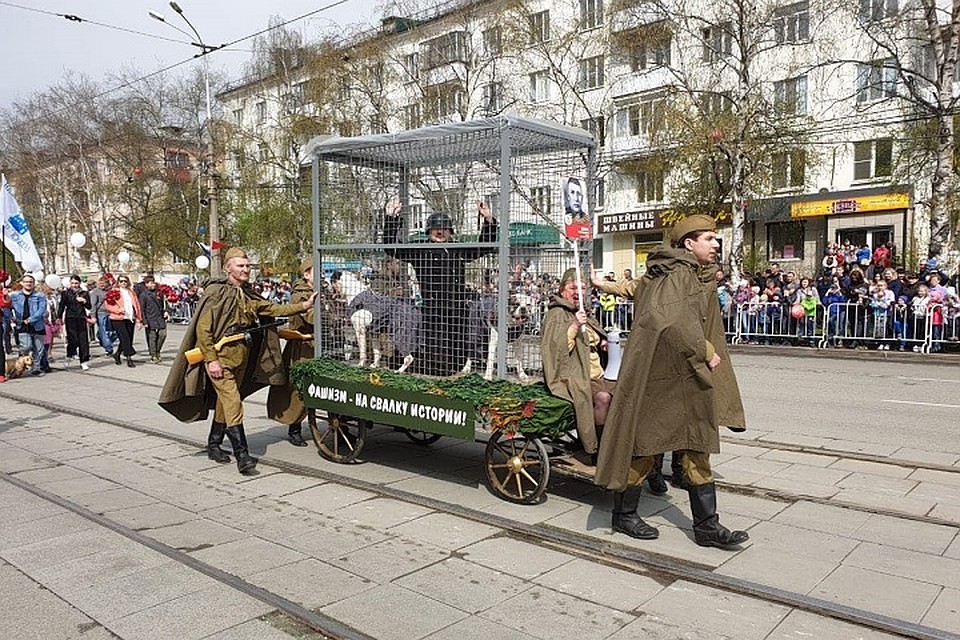 В Нижнем Тагиле прошел необычный парад Победы. Фото: предоставлено Русланом Марчевским