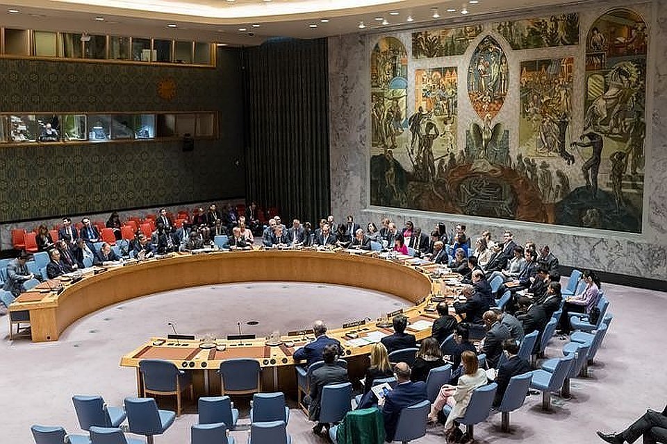 Россия заблокировала заявление Совета безопасности ООН по гуманитарному положению в Сирии из-за попыток исказить ситуацию в провинции Идлиб