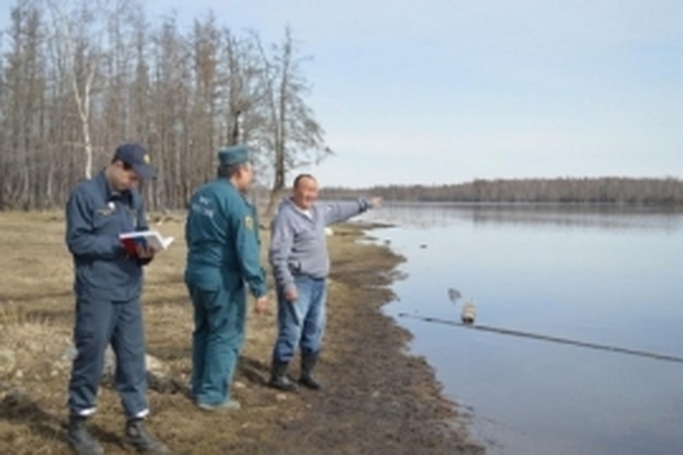 За 12 часов уровень воды в реке Колыма поднялся на 139 см.