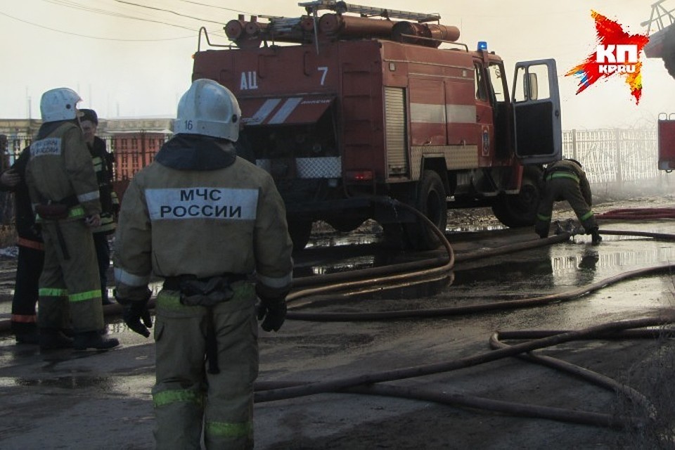 Возгорание произошло минувшим днем.
