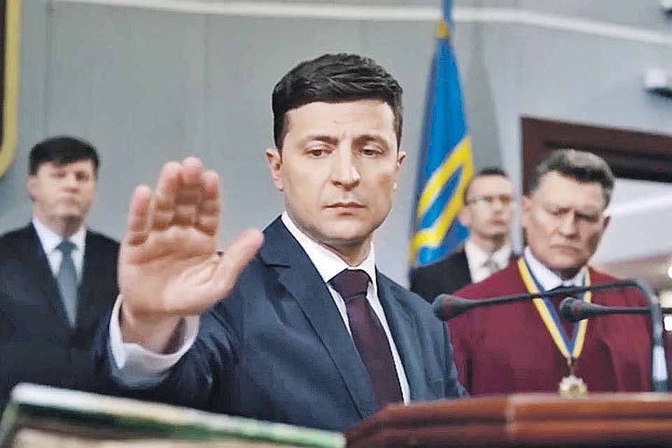 Избранный президент Украины Владимир Зеленский. Фото: кадр из фильма