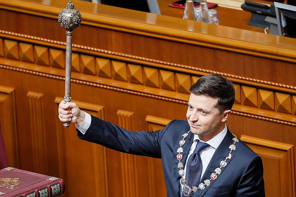 Владимир Зеленский вступил в должность президента Украины.