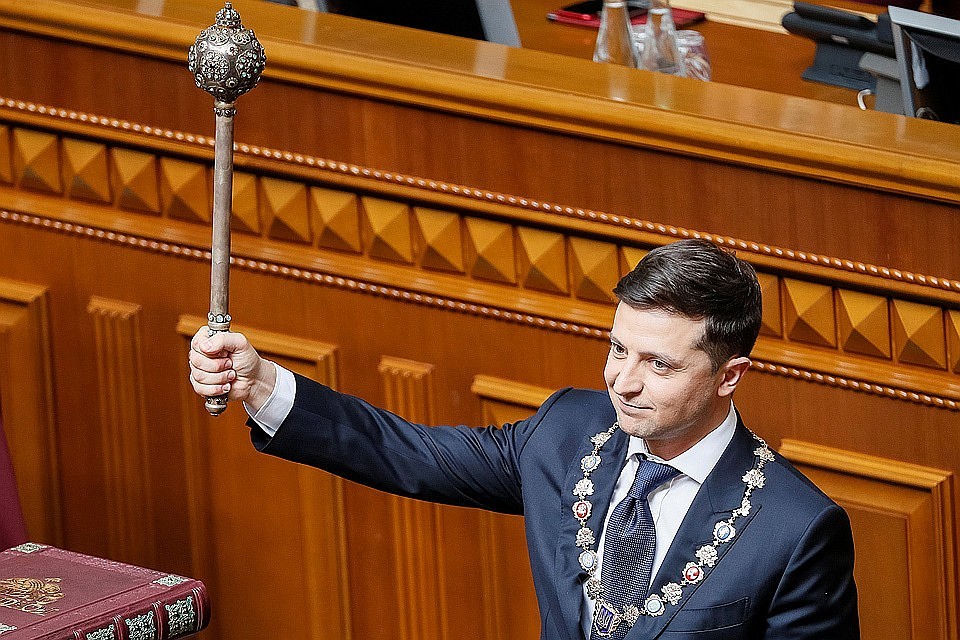 Владимир Зеленский вступил в должность президента Украины.