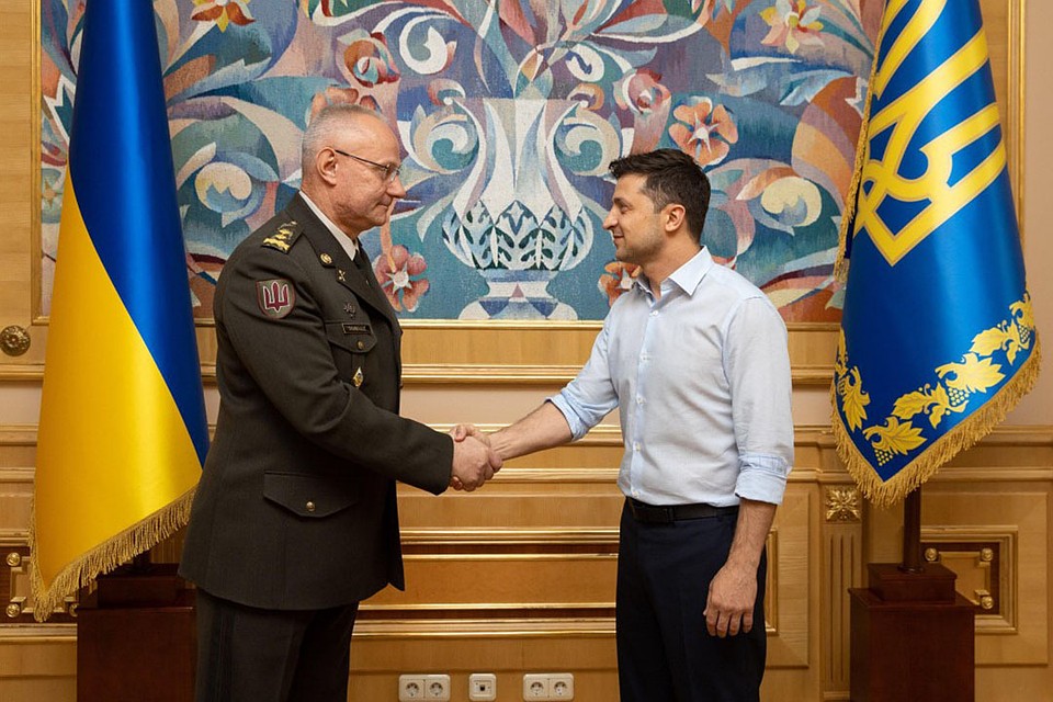 Боевой генерал Руслан Хомчак возглавил Генштаб. Фото: president.gov.ua