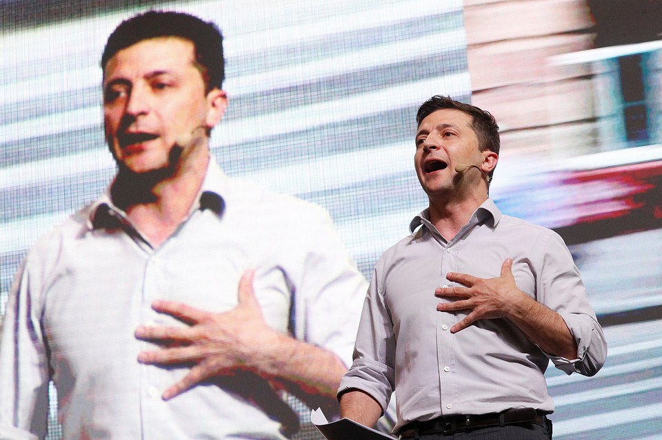 Новый украинский лидер Владимир Зеленский