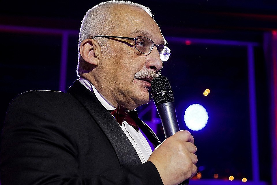 Магистр игры "Что? Где? Когда?" Александр Друзь. Фото Вячеслав Прокофьев/фотохост-агентство ТАСС