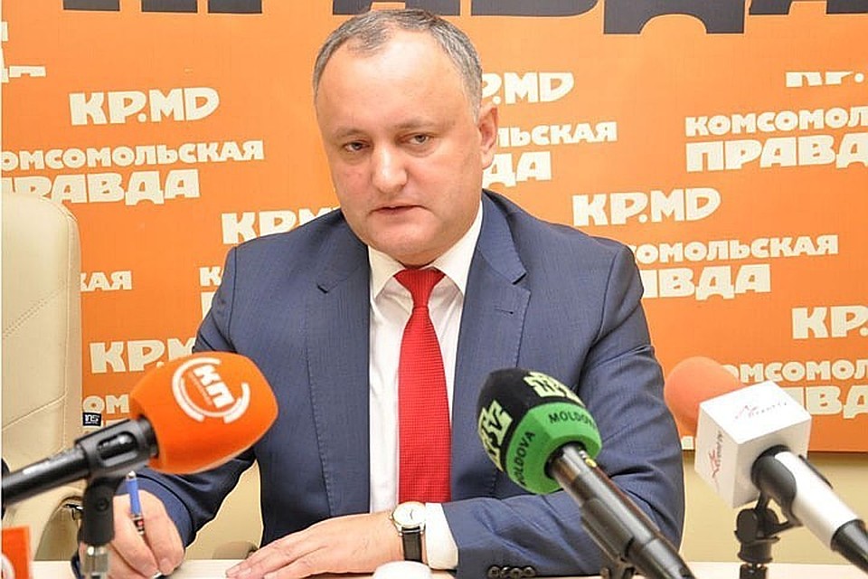 Игорь Додон сказал, что предложение ДПМ рассмотрят на республиканском съезде ПСРМ.