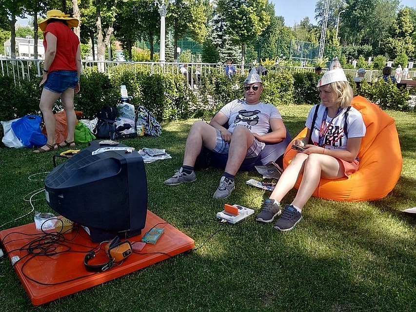 Играть в денди понравилось всем