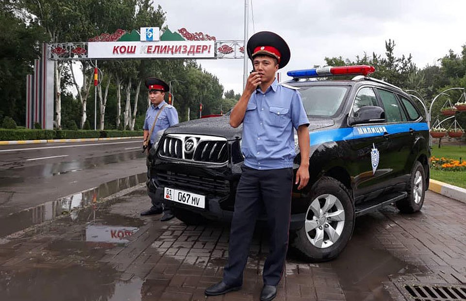 На страже порядка.