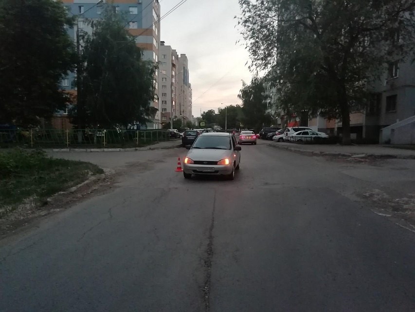 Авария произошла вечером на улице Красногвардейской