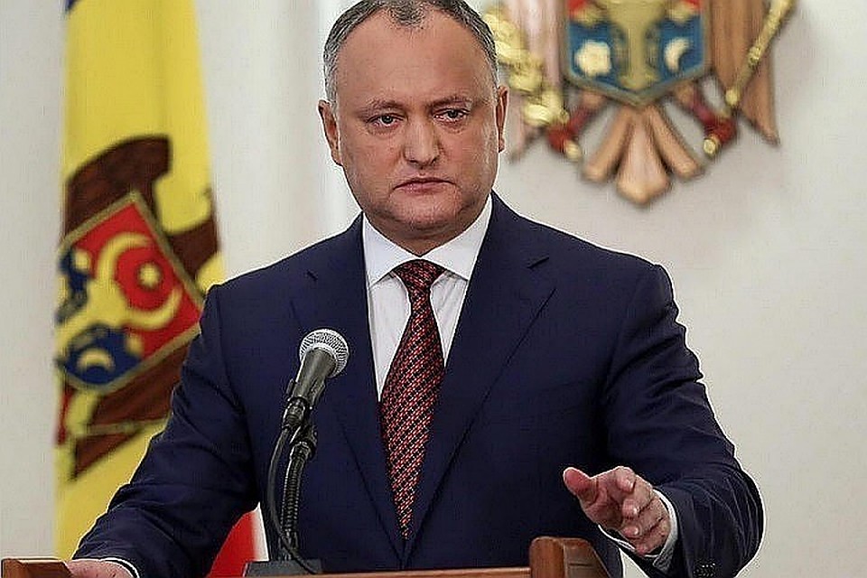 Игорь Додон - президент Республики Молдова.