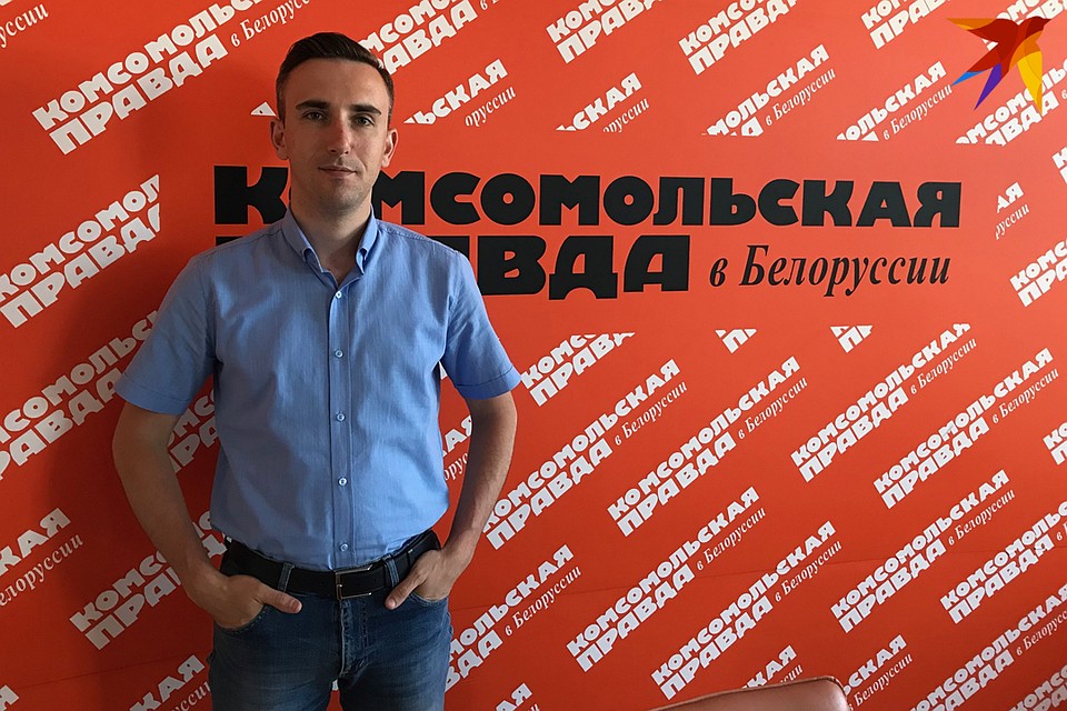 Глеб Лапицкий в редакции "Комсомольской правды"
