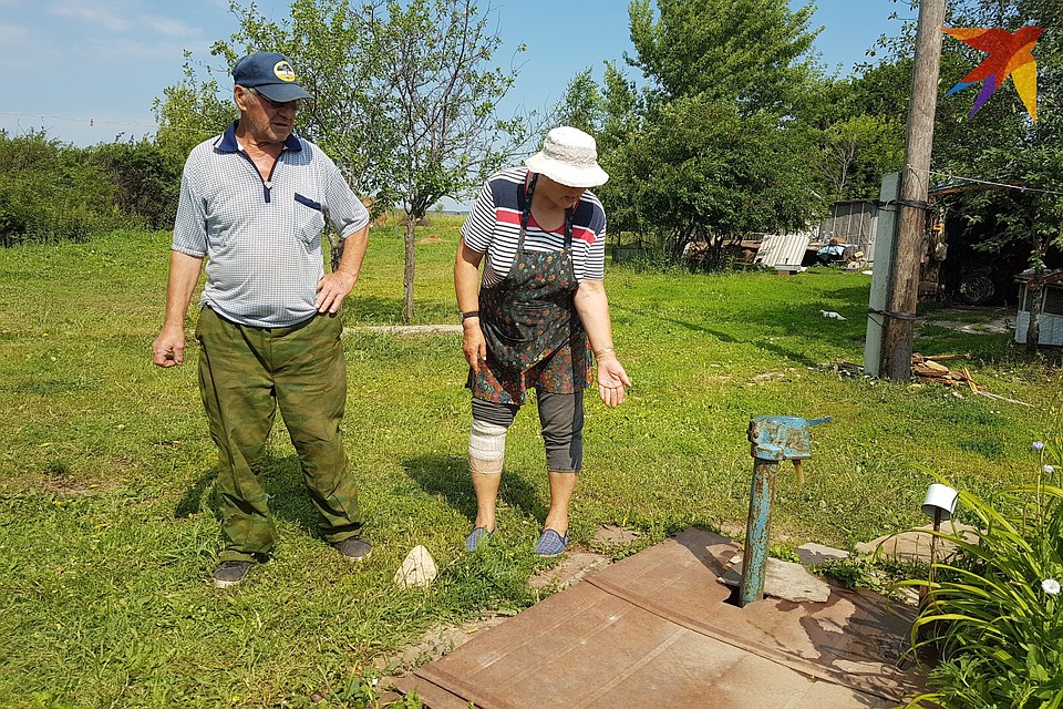 К приезду «Комсомолки» вода в Поповке была, но местные жители опасаются, что это ненадолго.