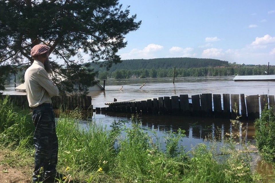 Стихия в Иркутской области.