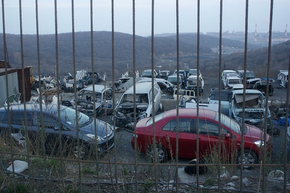 Автостоянка во Владивостоке