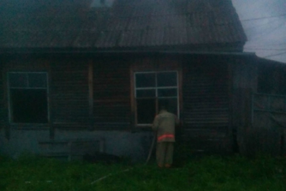 Огонь успел уничтожить полдома в ЕАО и не смог забрать человеческие жизни