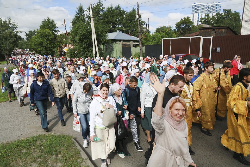 Крестный ход на Алтае
