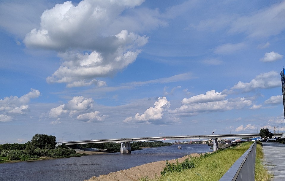 В Тюмень приходит настоящая жара.