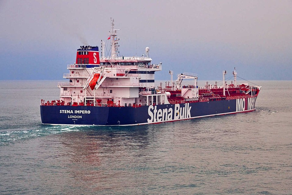 Иран задержал танкер Stena Impero под флагом Великобритании