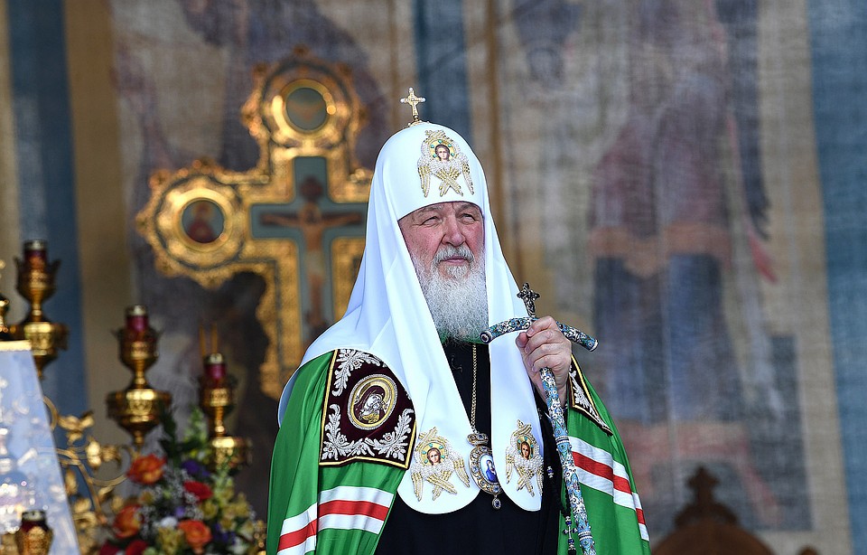 Патриарх Кирилл. Божественная литургия. Фото: пресс-служба ПТО