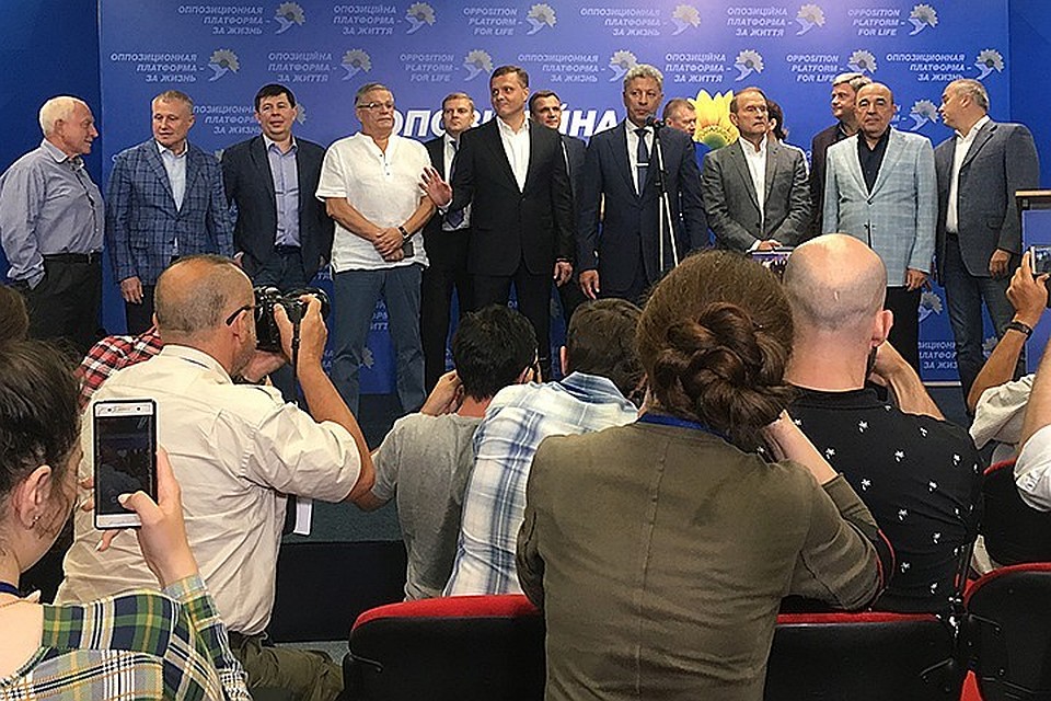 В штабе «Оппозиционной платформы – За жизнь». Фото: Анастасия МАТВЕЕВА