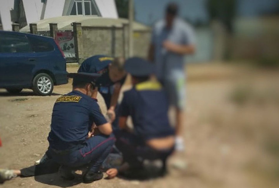 Патрульная милиция спешит на помощь.