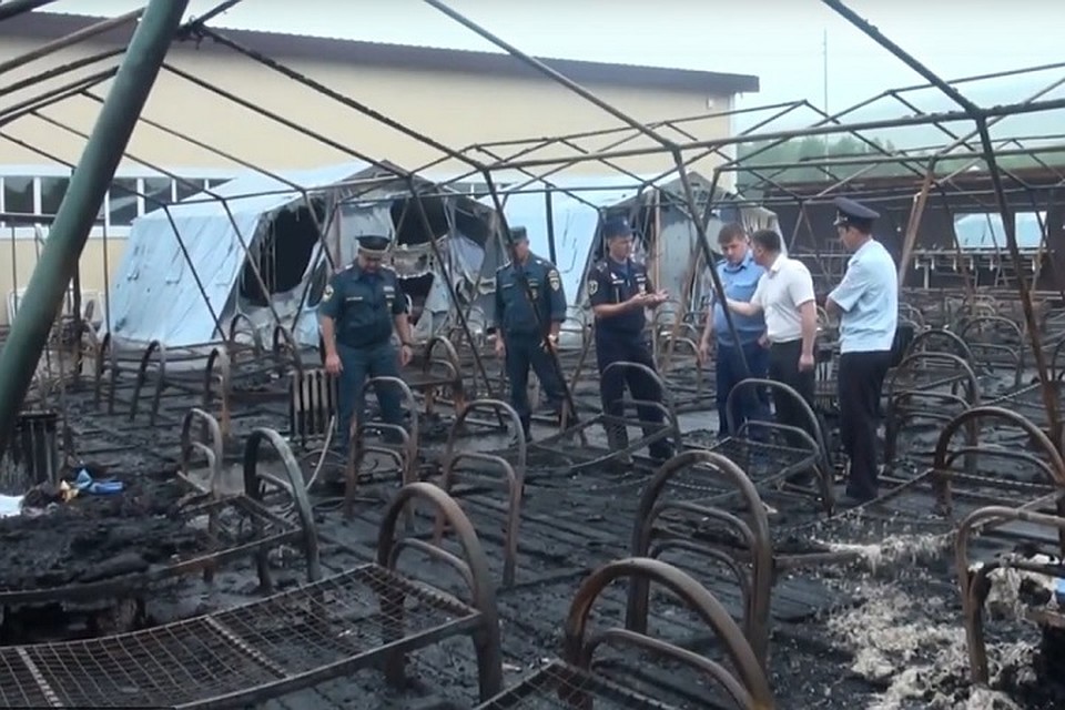 Количество пострадавших в пожаре выросло до двенадцати человек