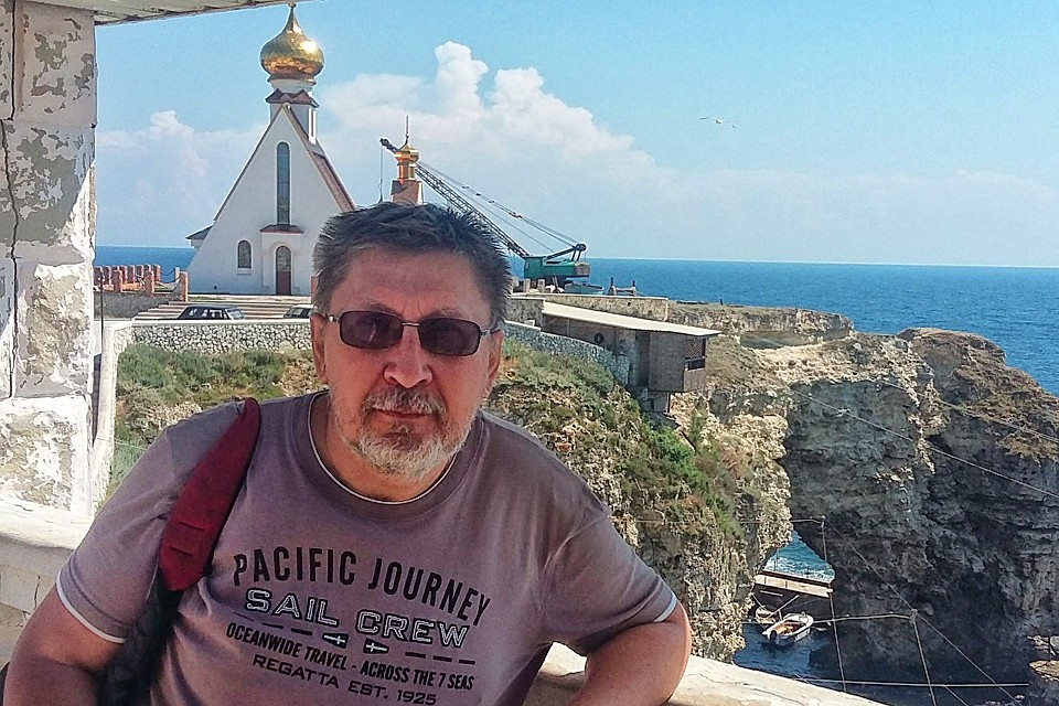 Журналист “КП” Сергей Пономарев в Крыму.