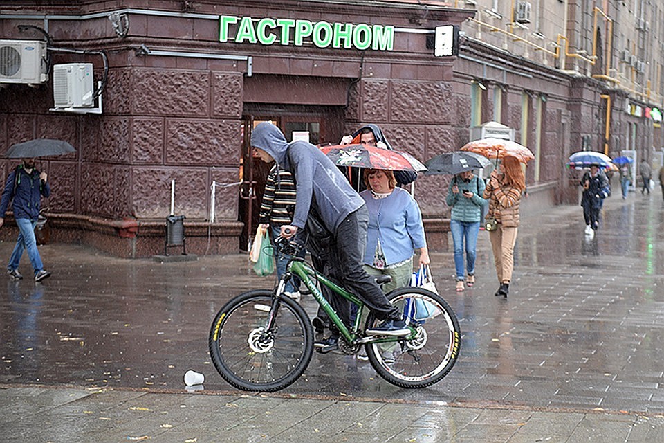 Погода в Москве ожидается дождливая