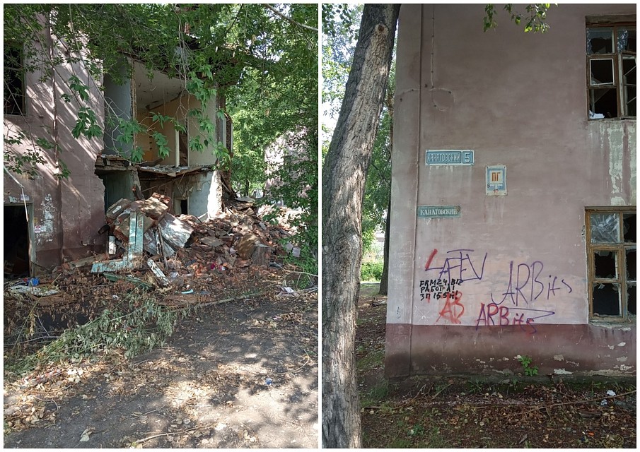 В ветхом бараке играют дети. Фото: «Гражданский патруль»