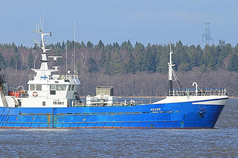 Капитану эстонского судна "Roxen" изменили меру пресечения. Фото: FLEETMON