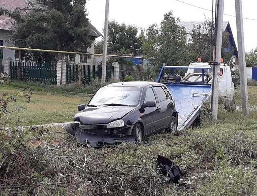 Полицейские проводят проверку по факту аварии