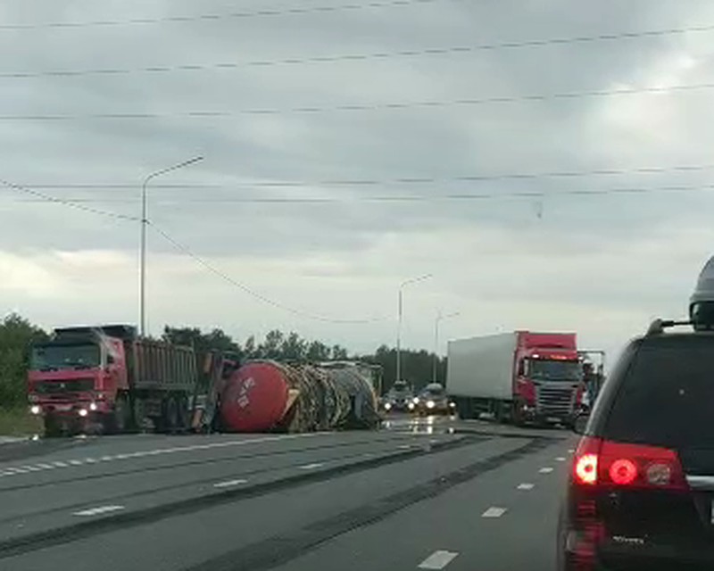 Кадр из видео очевидца