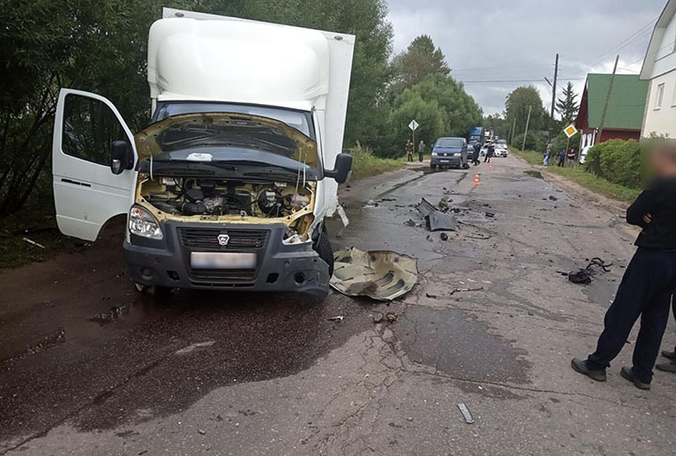 В Тверской области столкнулись три автомобиля Фото: пресс-служба УГИБДД России по Тверской области