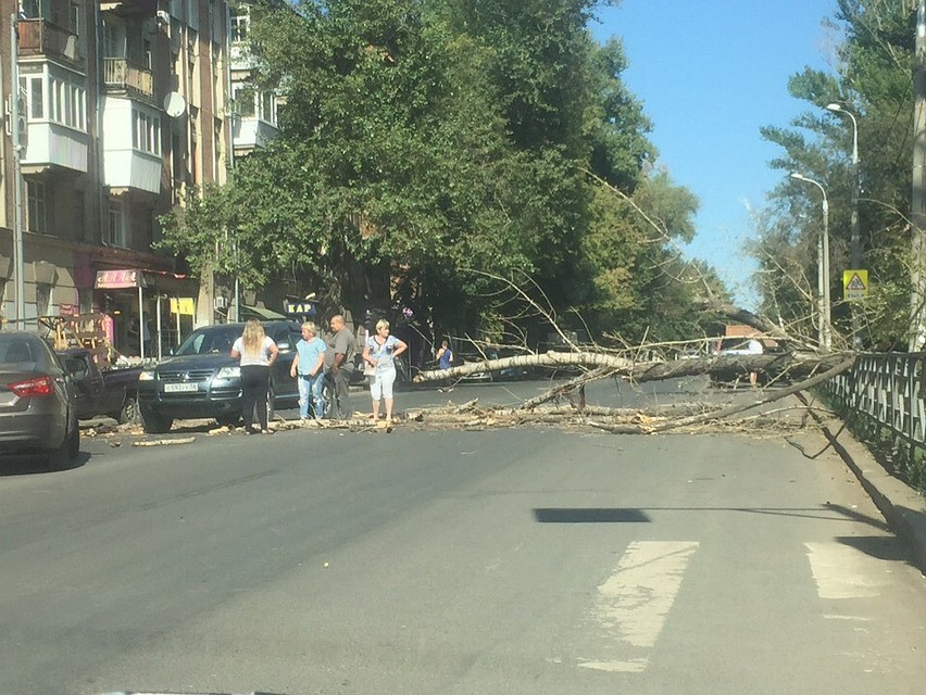 Очевидцы сделали фото с места событий. ФОТО: Подслушано Самара