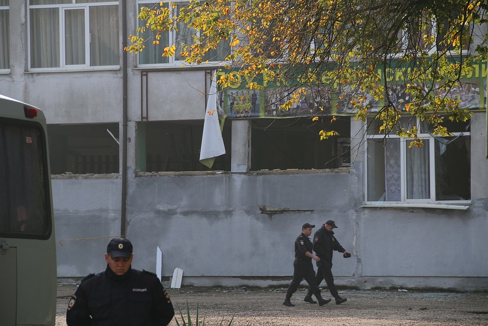 Так выглядел пострадавший от взрывов корпус Керченского политеха