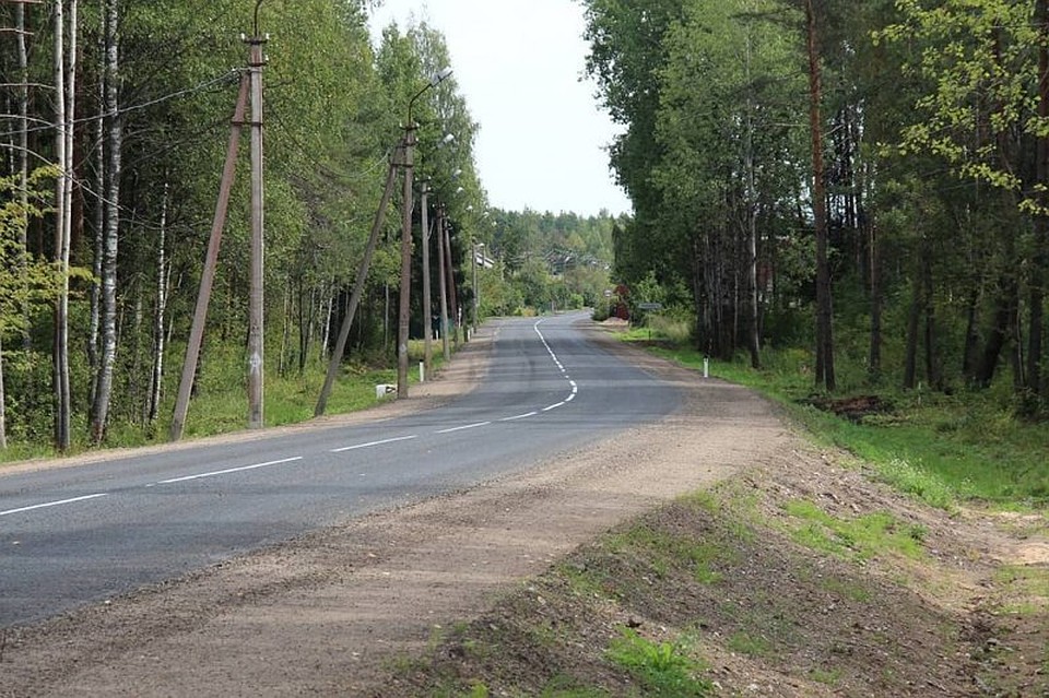 В Псковском районе отремонтировали ещё одну дорогу.